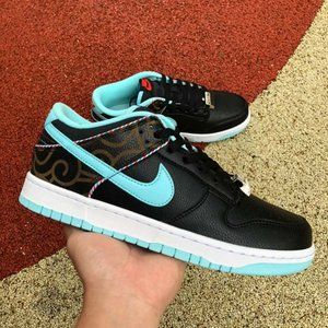 Nike Dunk Low SE x Barber Shop Black Sneakers